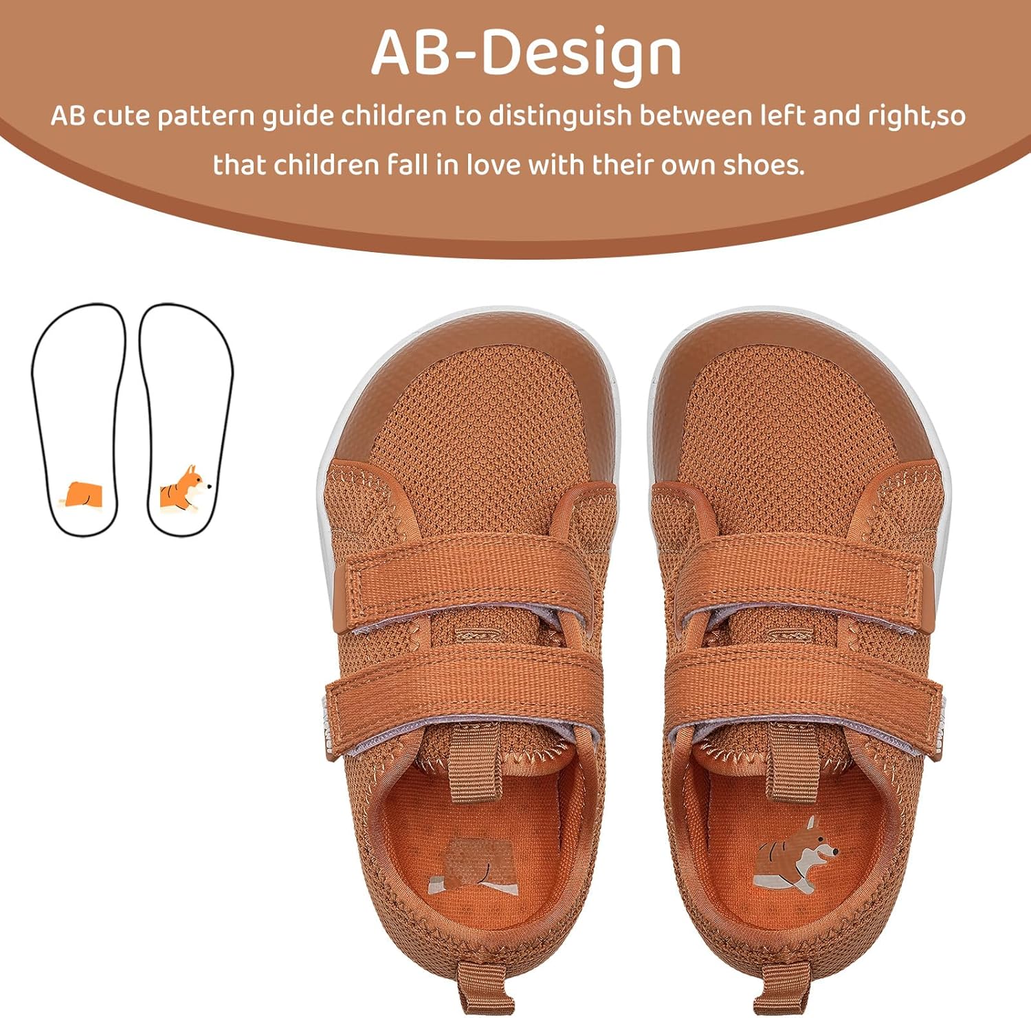 WateLves Toddler Little Kids Wide Barefoot Shoes The First Walking Shoes Girls Boys Breathable Zero