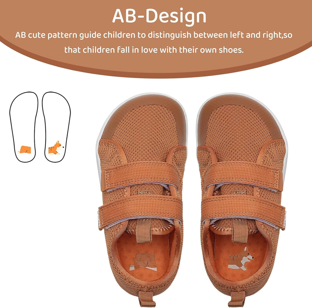WateLves Toddler Little Kids Wide Barefoot Shoes The First Walking Shoes Girls Boys Breathable Zero
