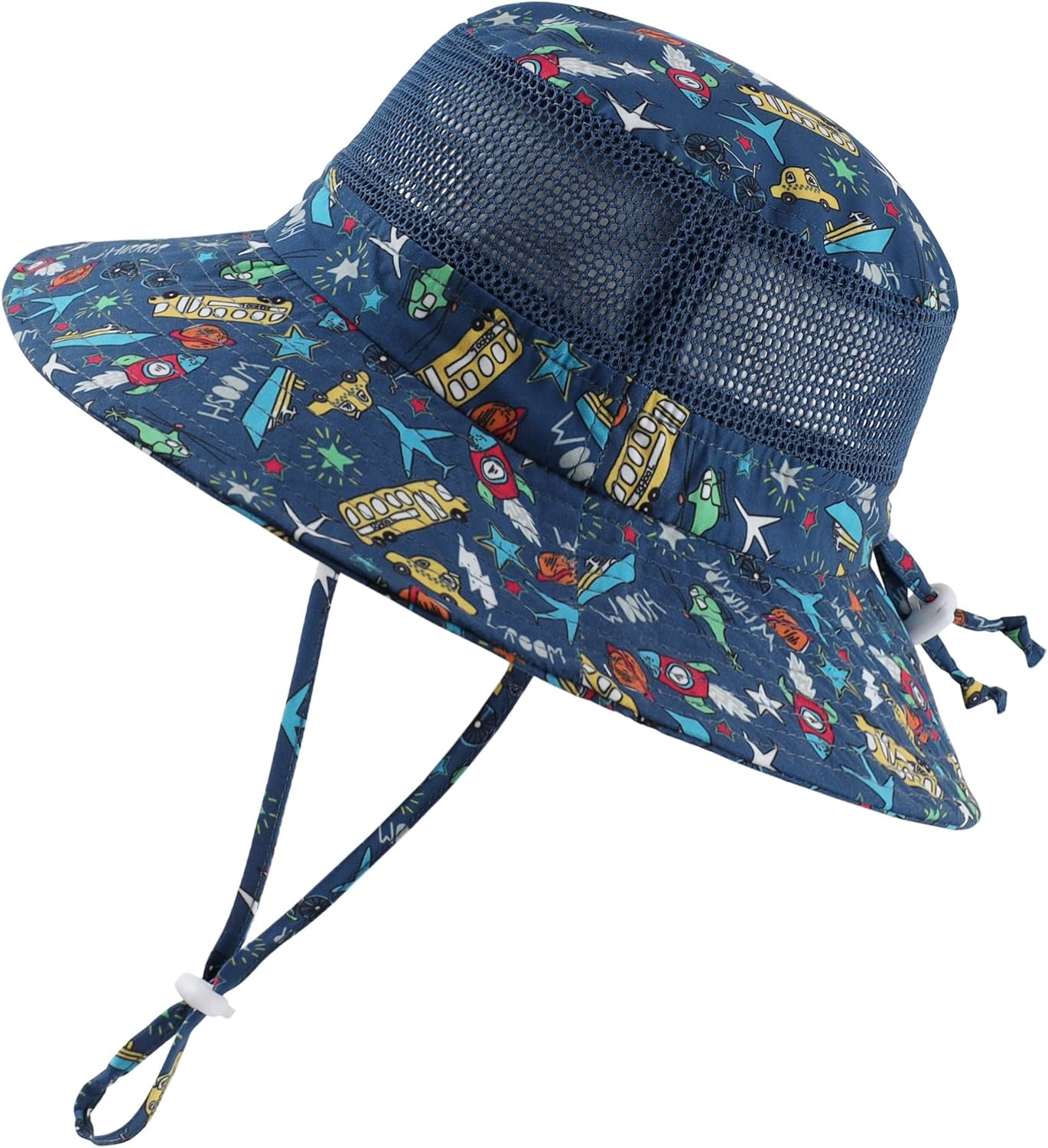Home Prefer UPF50+ Wide Brim Sun Hat Boys Girls Sun Protection Hat Zoo Beach Swim Safari Bucket Hat
