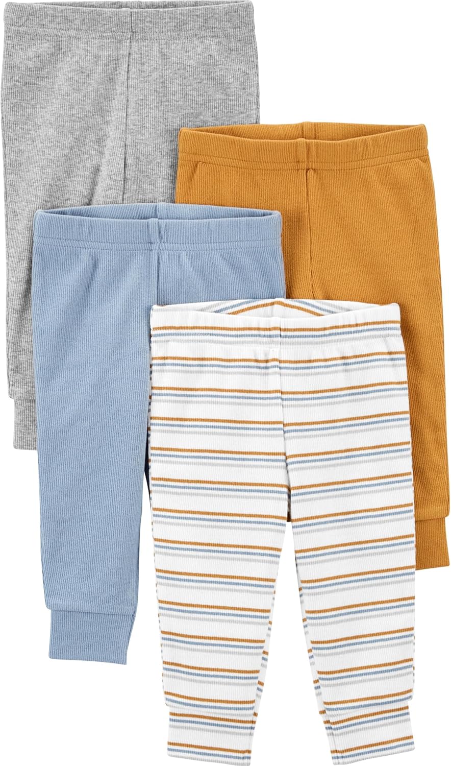 Simple Joys by Carter's Unisex Babies' Pant, Pack of 4