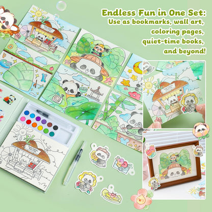 Paint with Water Coloring Books for Kids Ages 3-5, 4-8 – Cute Coloring Book for Teens,Arts and