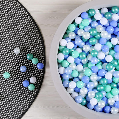 GOGOSO Ball Pits Balls for Toddlers Pack of 50 100 200 Plastics Shape Ball Non-Phthalate Non-BPA