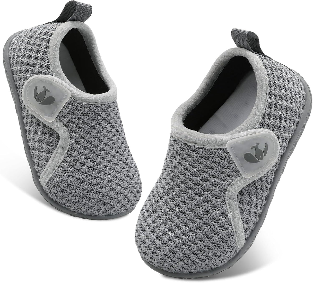FEETCITY Baby Boys Girls First Walking Shoes Infant Sneakers Crib Shoes Breathable Lightweight Slip