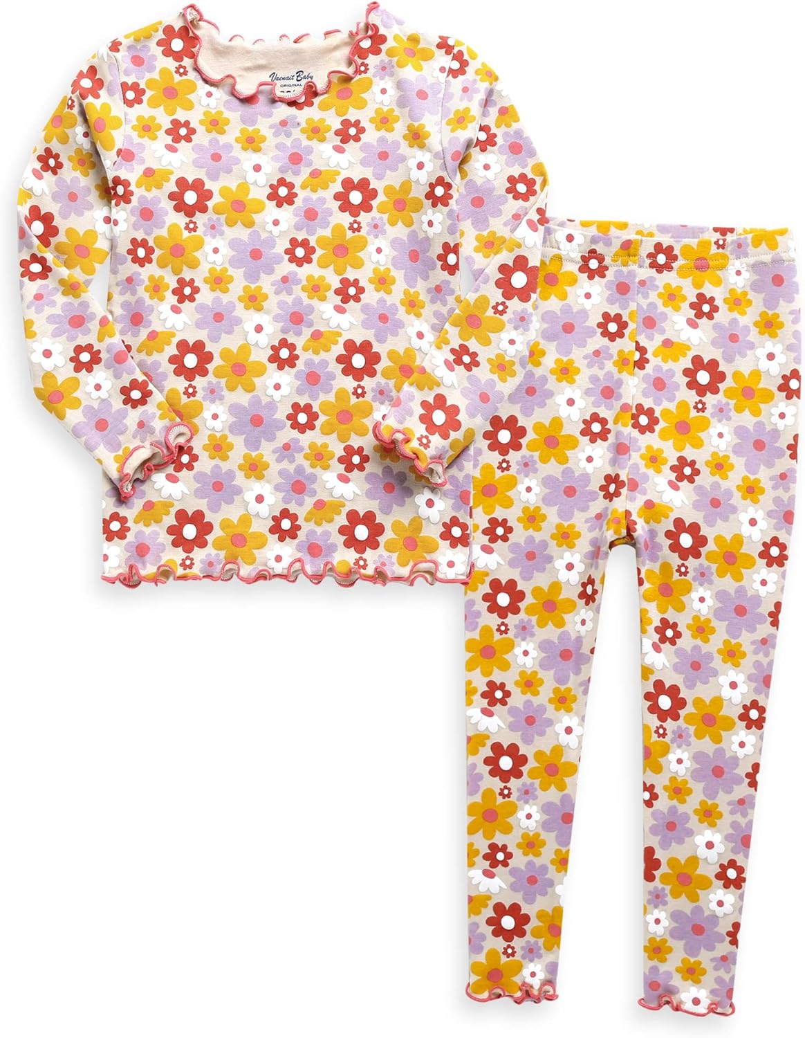 VAENAIT BABY 6M-12Y Kids Unisex Girls & Boys Soft Comfy Modal Tencel Sleepwear Pajamas 2pcs or 4pcs