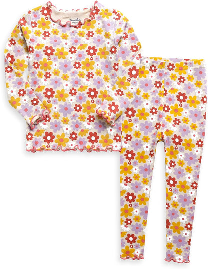 VAENAIT BABY 6M-12Y Kids Unisex Girls & Boys Soft Comfy Modal Tencel Sleepwear Pajamas 2pcs or 4pcs