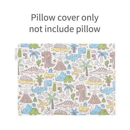 ALVABABY Toddler Pillowcases 2 Pack Cotton Kids Pillow Cover Fit 13"x 18" or 14"x20" Envelope for
