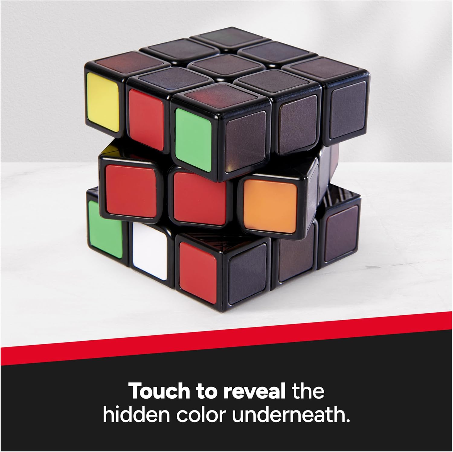 Rubik’s Phantom, 3x3 Cube Advanced Technology Difficult 3D Puzzle Travel Game Stress Relief Fidget