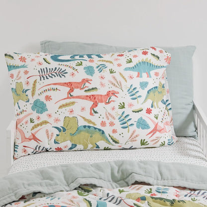 Little Unicorn Standard Pillowcase 2 Pack | Super Soft & Breathable Muslin Fabric | Snug Envelope