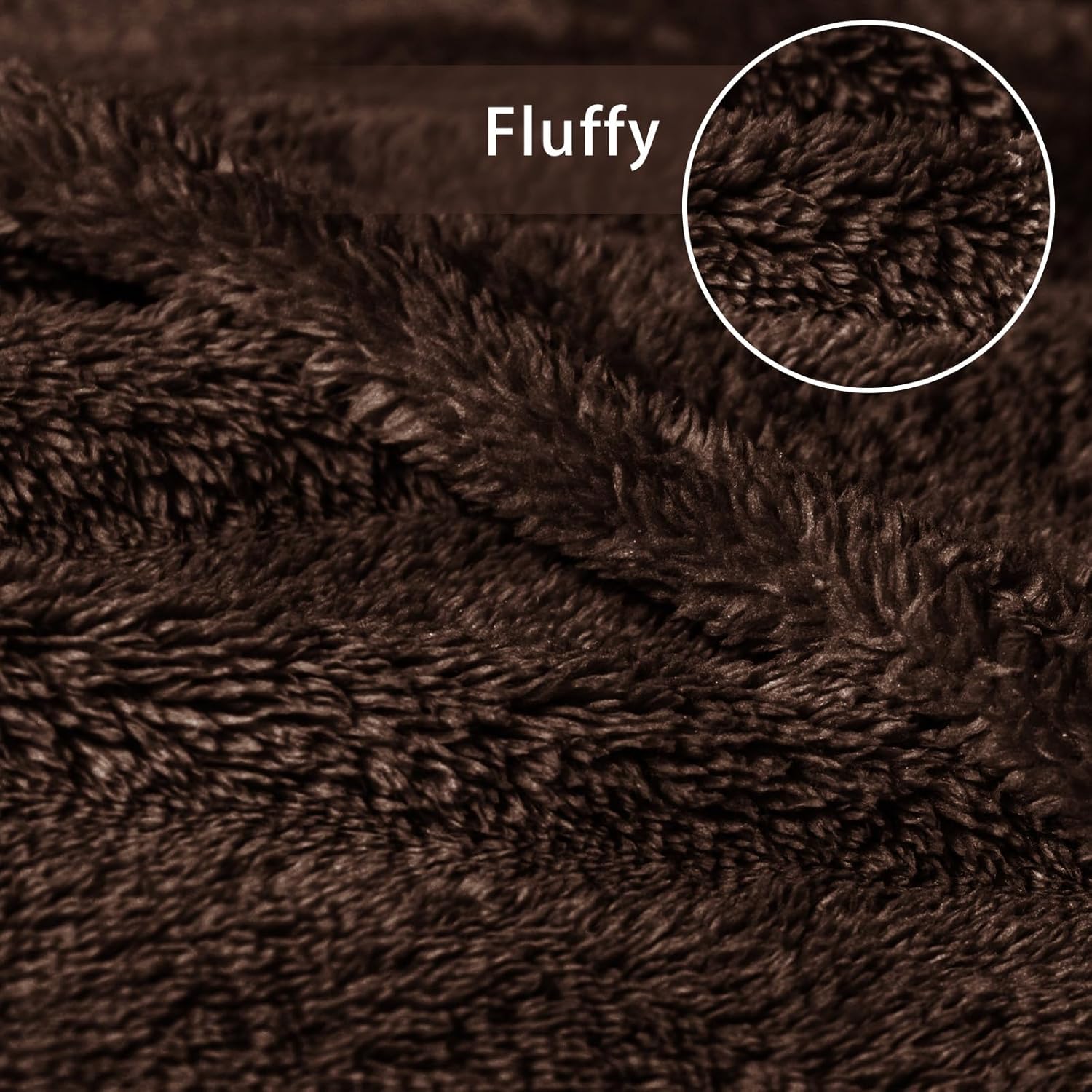 Exclusivo Mezcla King Size Flannel Fleece Blanket, Super Soft Velvet Plush Bed Blanket, Fuzzy Cozy