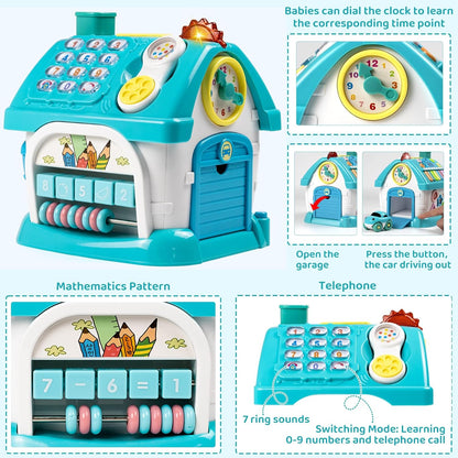 Marstone Baby Toys for 1 Year Old Boy and Girl Gifts: Toddler Toys Age 1-2, 8-in-1 Montessori with