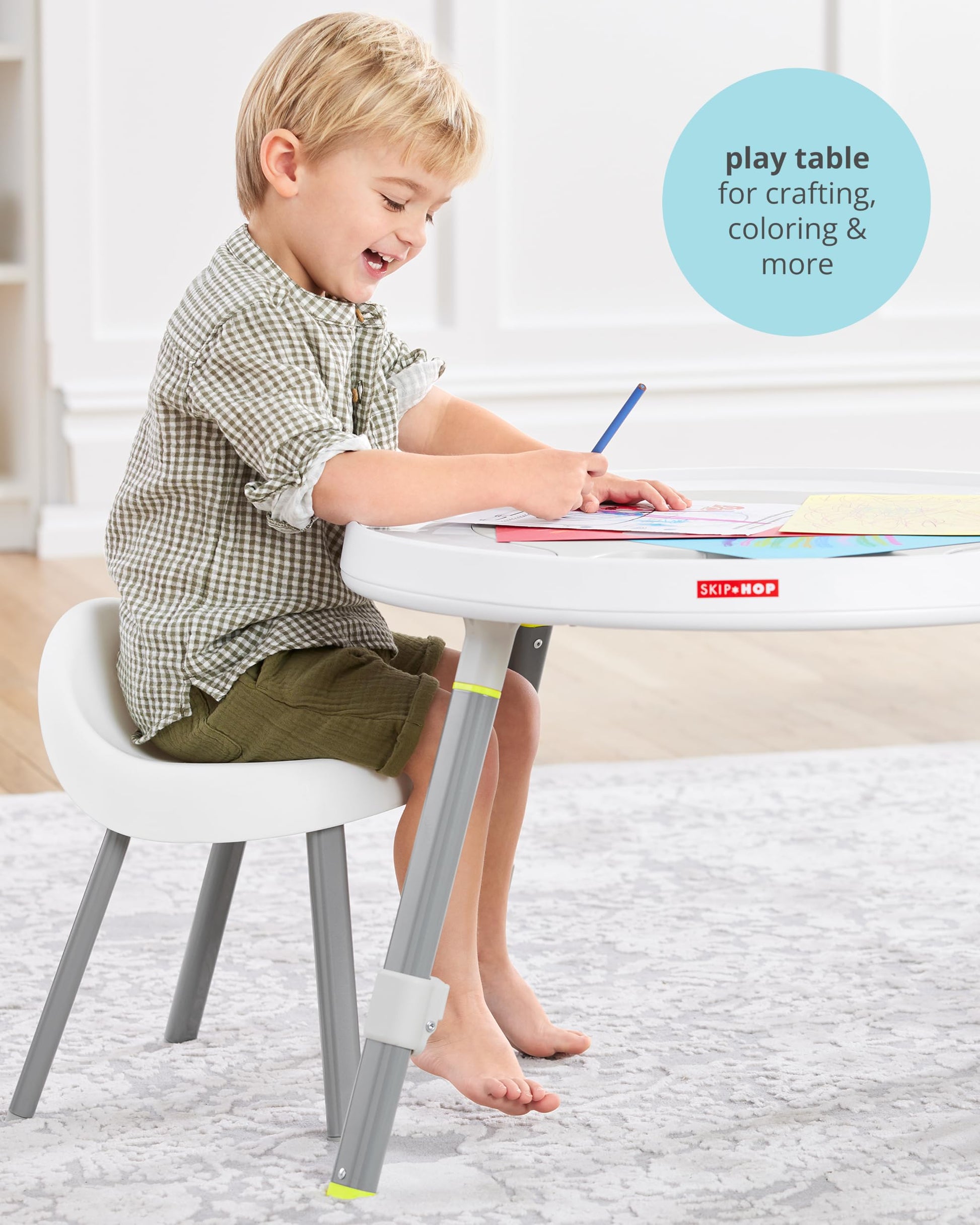 Skip Hop Baby Activity Center: Interactive Play Center with 3-Stage Grow-with-Me Functionality
