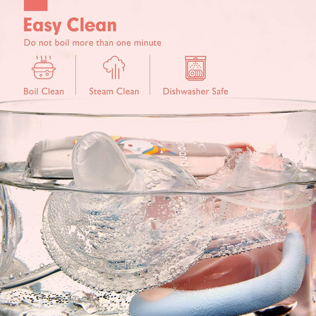 hahaland Sippy Cup for 6+ Month Old - 2 in 1 Spout & Straw Sippy Cups for Toddlers 1-3 No Spill
