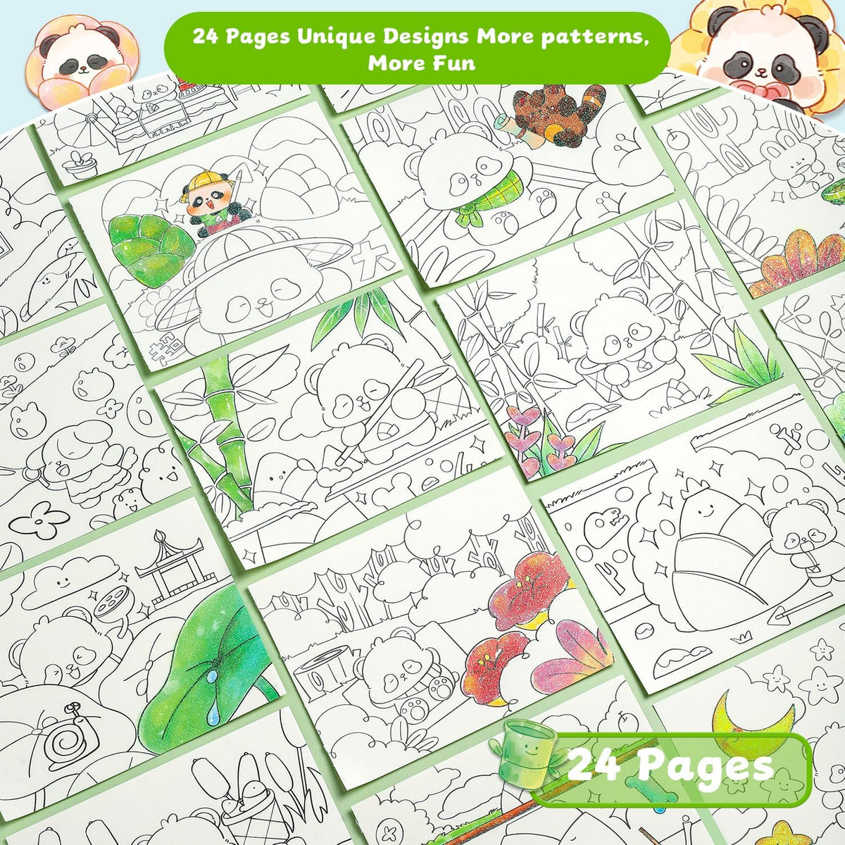 Paint with Water Coloring Books for Kids Ages 3-5, 4-8 – Cute Coloring Book for Teens,Arts and