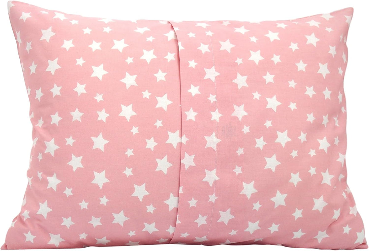 Star Toddler Pillow Cases 13 x 18 - Pillow Cases for Travel Pillow, Baby Cover Pillow Case, Star