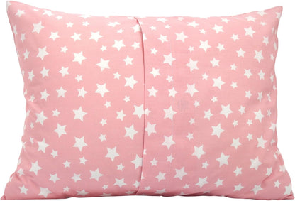 Star Toddler Pillow Cases 13 x 18 - Pillow Cases for Travel Pillow, Baby Cover Pillow Case, Star