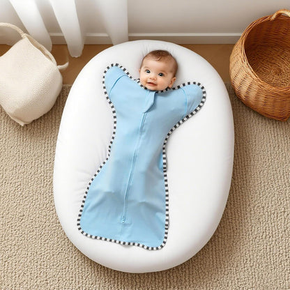 Baby Transition Swaddle 2-Pack, Newborn Sleep Sack, Arms Up Design (Arms In/Out), Infant Swaddle