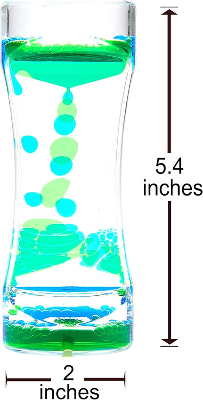 PowerTRC Liquid Motion Bubbler, Relaxing and Calming for Anxiety, Autism & ADHD Fun Bubbler Timer