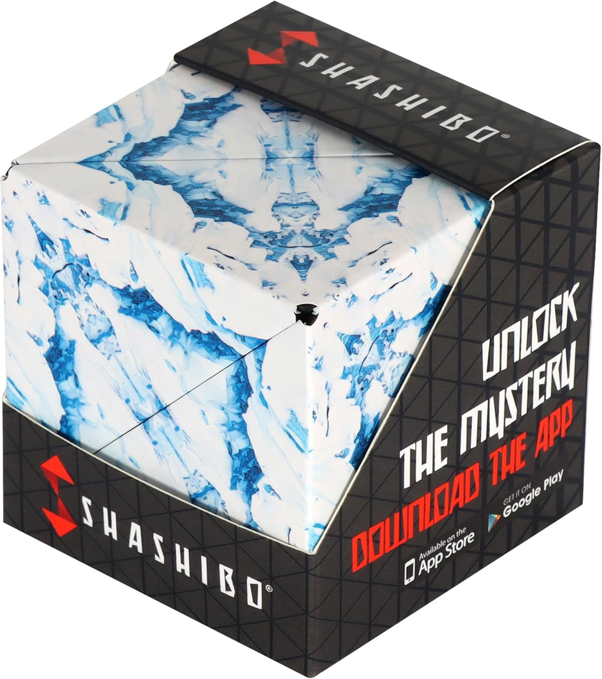 SHASHIBO Shape Shifting Box - Award-Winning, Patented Fidget Cube w/ 36 Rare Earth Magnets