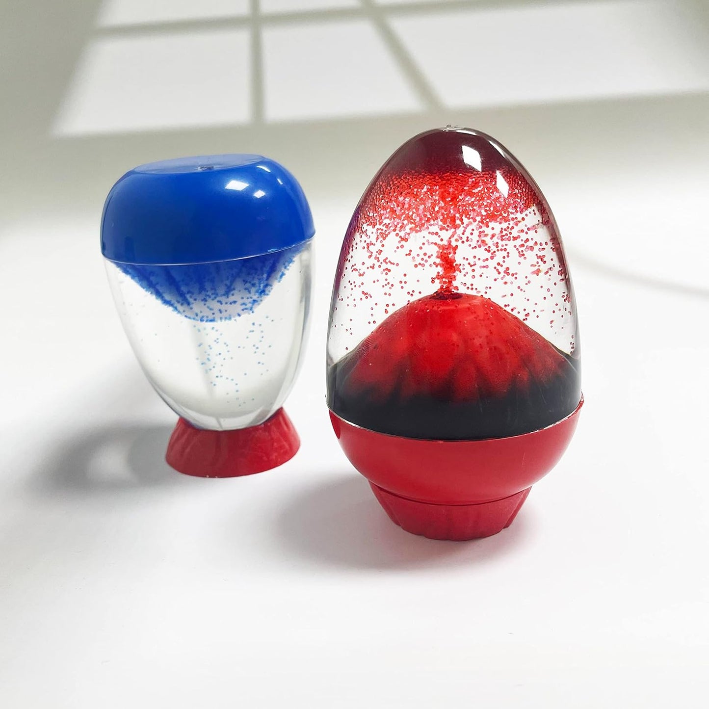 Volcano Motion Bubble Machine from The Bottom up to Erupt Imitation Volcanic Toys Sensory