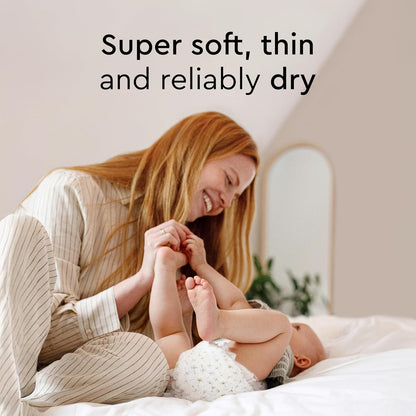Baby Diapers - Size 8 (37+ lbs), Half-Monthly Supply (90 Count), Leak Protection, Skin-Friendly