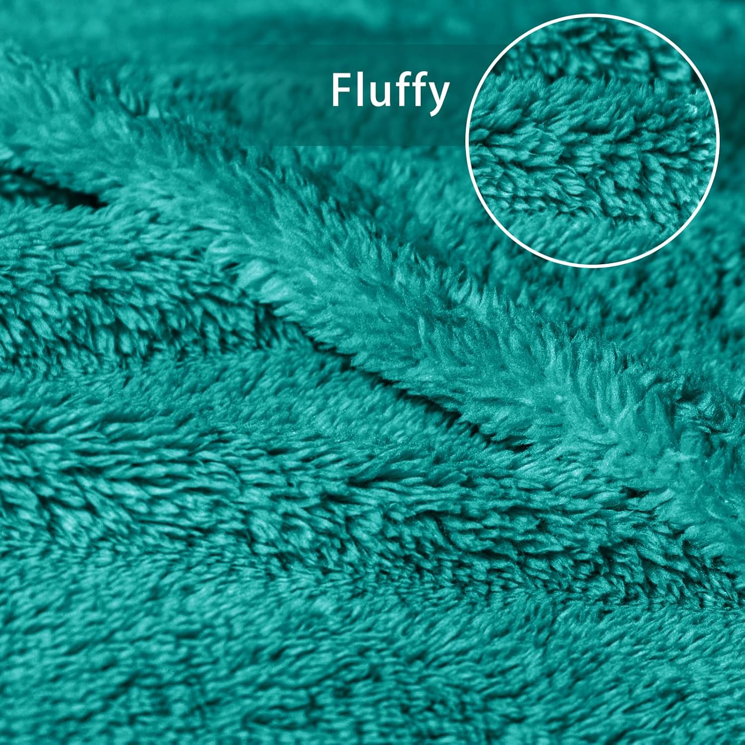 Exclusivo Mezcla King Size Flannel Fleece Blanket, Super Soft Velvet Plush Bed Blanket, Fuzzy Cozy