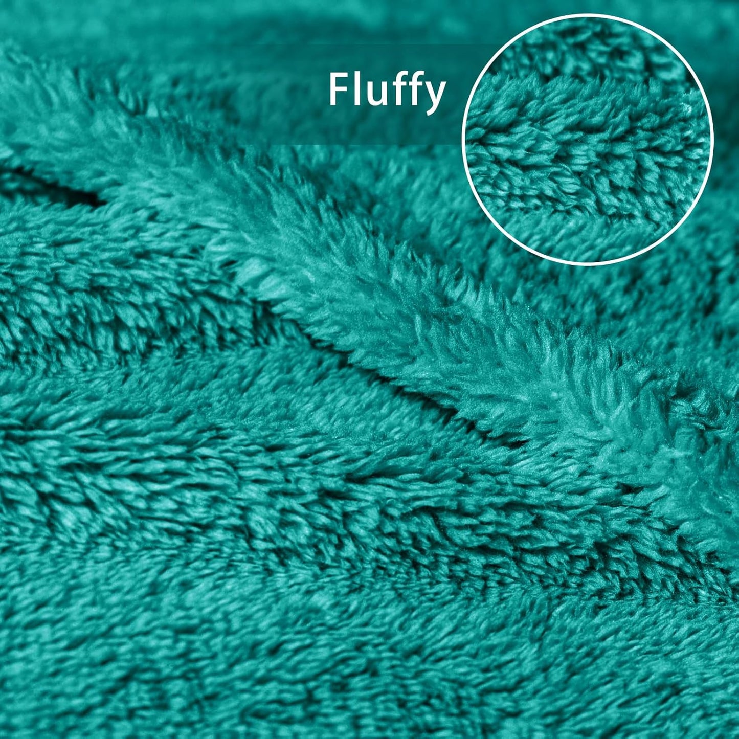 Exclusivo Mezcla Twin Size Flannel Fleece Blanket, Super Soft Velvet Plush Bed Blanket, Fuzzy Cozy