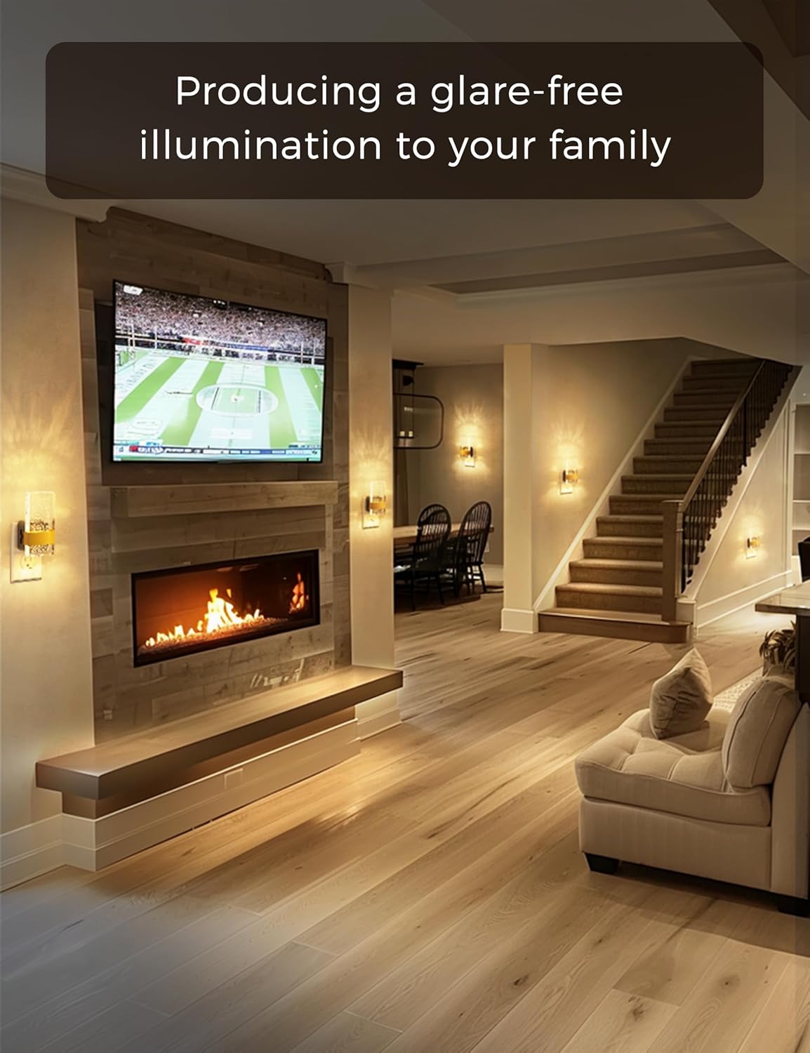 L LOHAS LED Night Lights Plug Into Wall, 2 Pack Plug in Night Light LED with Dusk to Dawn Sensor