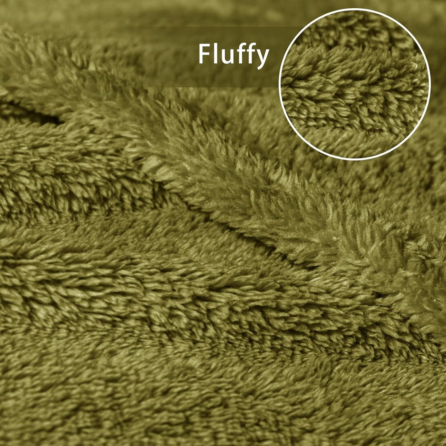 Exclusivo Mezcla Queen Size Flannel Fleece Blanket, Super Soft Velvet Plush Bed Blanket, Fuzzy Cozy