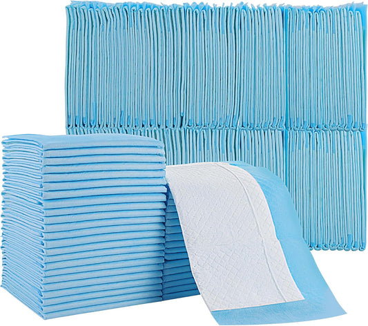 100 Pack Disposable Changing Pad,High Absorbent Diaper Changing Pads,Waterproof Leak Proof Baby
