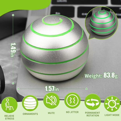 Kinetic Desk Spinning Toy, Full Body Optical Illusion Fidget Spinner Toy, Kinetic Desktop Toy