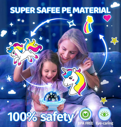 Onefire Star Projector Light Up Toys, Glow In The Dark Stars for Ceiling Projection Kids