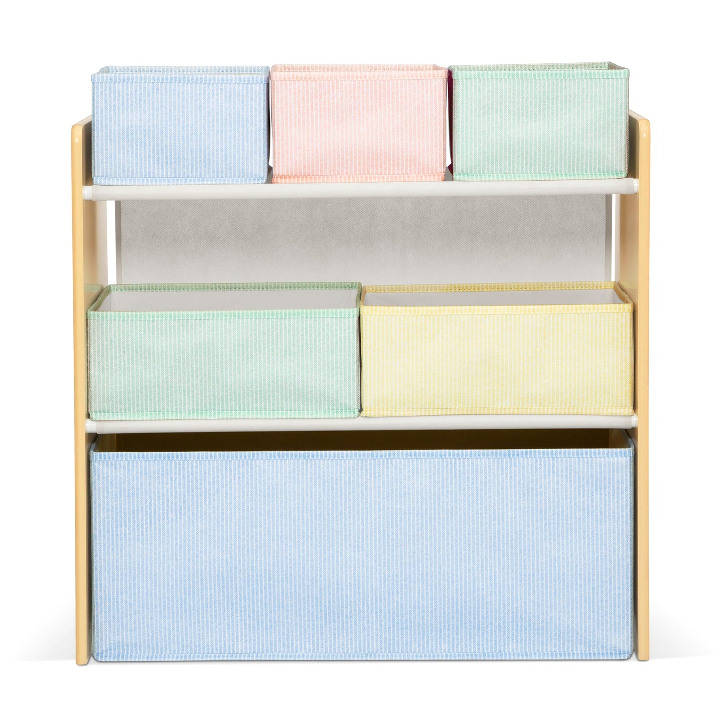 Delta Children - GapKids 6 Bin Toy Organizer - Greenguard Gold Certified, Pastel