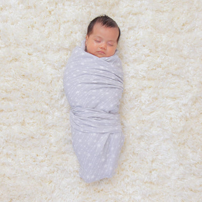 Comfy Cubs Muslin Swaddle Blankets Pack of 4, 47 x 47 Inches, Soft Cotton Baby Blanket Set, Large
