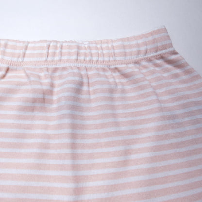 HonestBaby 3-pack Footed Pants Roomy Fit Pull on Bottoms 100% Organic Cotton for Infant Baby Boys