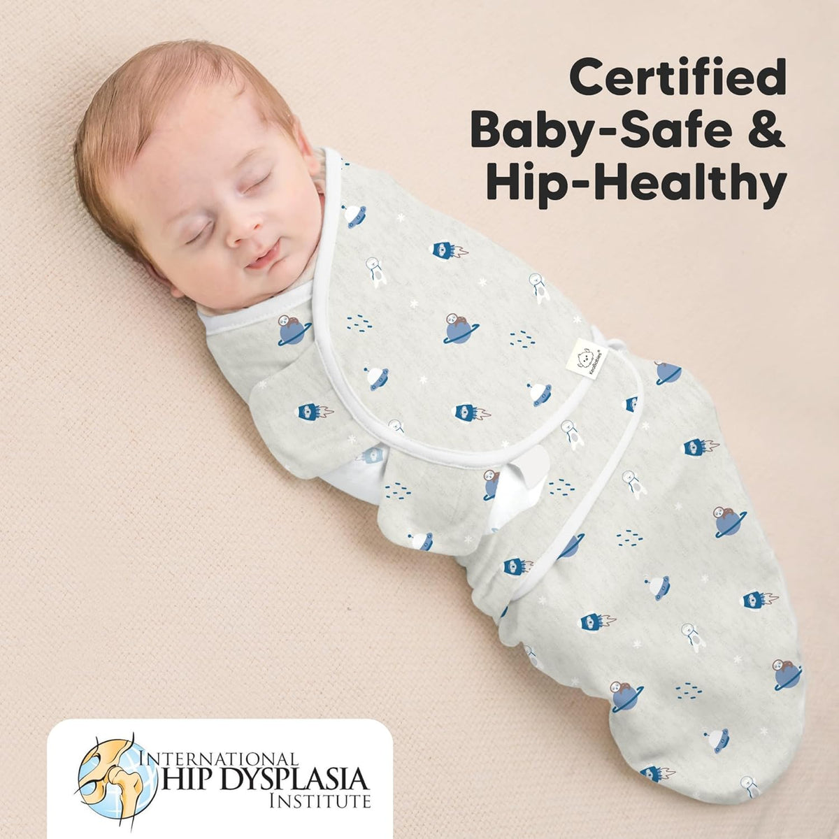 Baby Swaddle Sleep Sacks with Zipper - 3-Pack Swaddles for Newborns 0-3 Months, Infant, Baby Girls