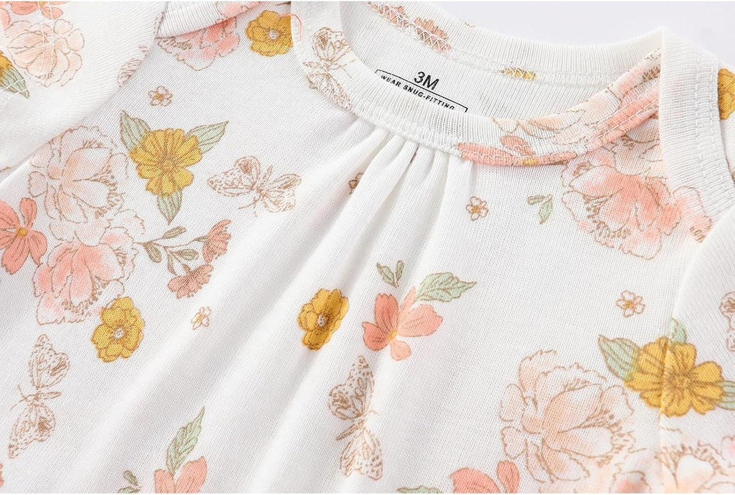 Baby Boy Girl 10 Piece Combined Type Clothing Set Cotton Baby Bodysuits and Pants Set Home Outdoor