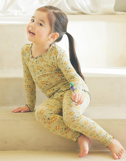 VAENAIT BABY 6M-12Y Kids Unisex Girls & Boys Soft Comfy Modal Tencel Sleepwear Pajamas 2pcs or 4pcs