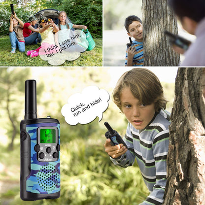 Walkie Talkies for Kids 22 Channel 2 Way Radio 3 Miles Long Range Handheld Walkie Talkies Durable