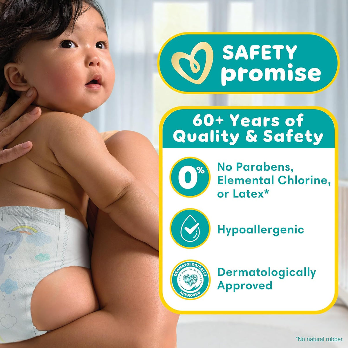 Pampers Baby Diapers - Swaddlers - Size 3, 168 Count, Ultra Absorbent Disposable Infant Diaper