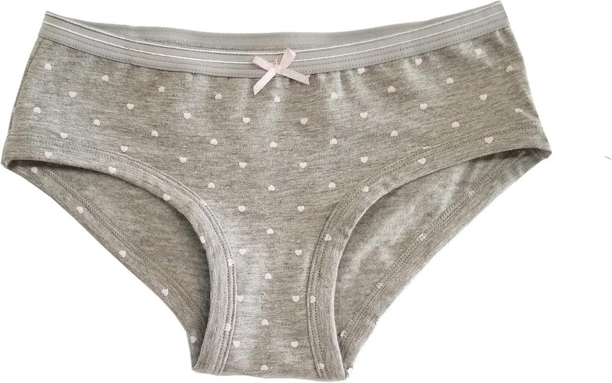 Popular Girls Underwear Hipster Panty - Soft Cotton Panties Underwear for Girls & Teen Size 7-14