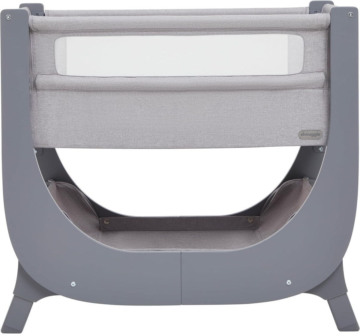 Air Lite Bedside Infant Crib | Breathable Mesh Sides, Drop-Down Panel, Reflux Incline, Adjustable