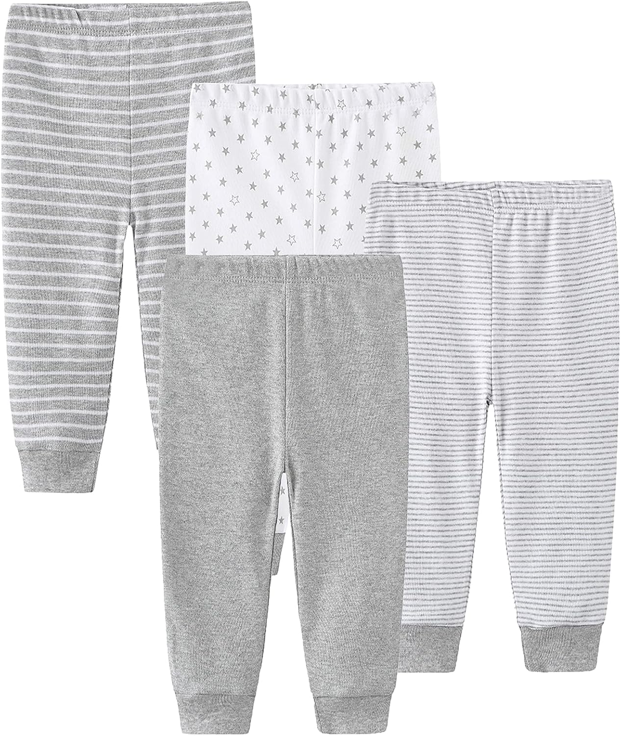 Newborn Layette Gift Set Bodysuits Pants for Baby Girl and Boy 24 Piece 100% Cotton Essentials and