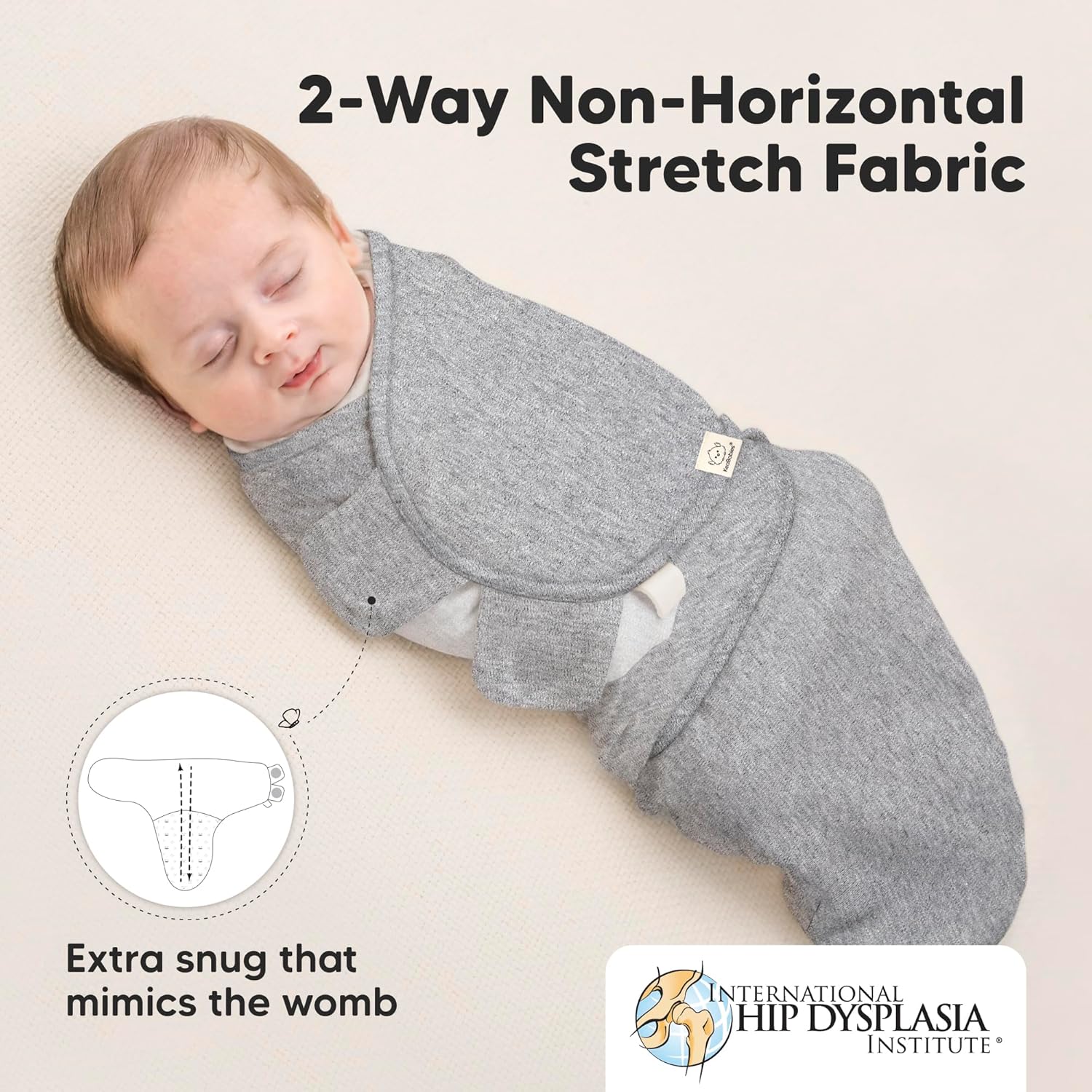 3-Pack Organic Baby Swaddle Sleep Sacks - Swaddles for Newborns, Infant 3-6 Months, Baby Girls