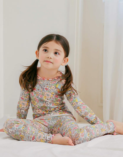VAENAIT BABY 6M-12Y Kids Unisex Girls & Boys Soft Comfy Modal Tencel Sleepwear Pajamas 2pcs or 4pcs
