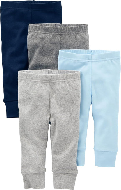 Simple Joys by Carter's Unisex Babies' Pant, Pack of 4