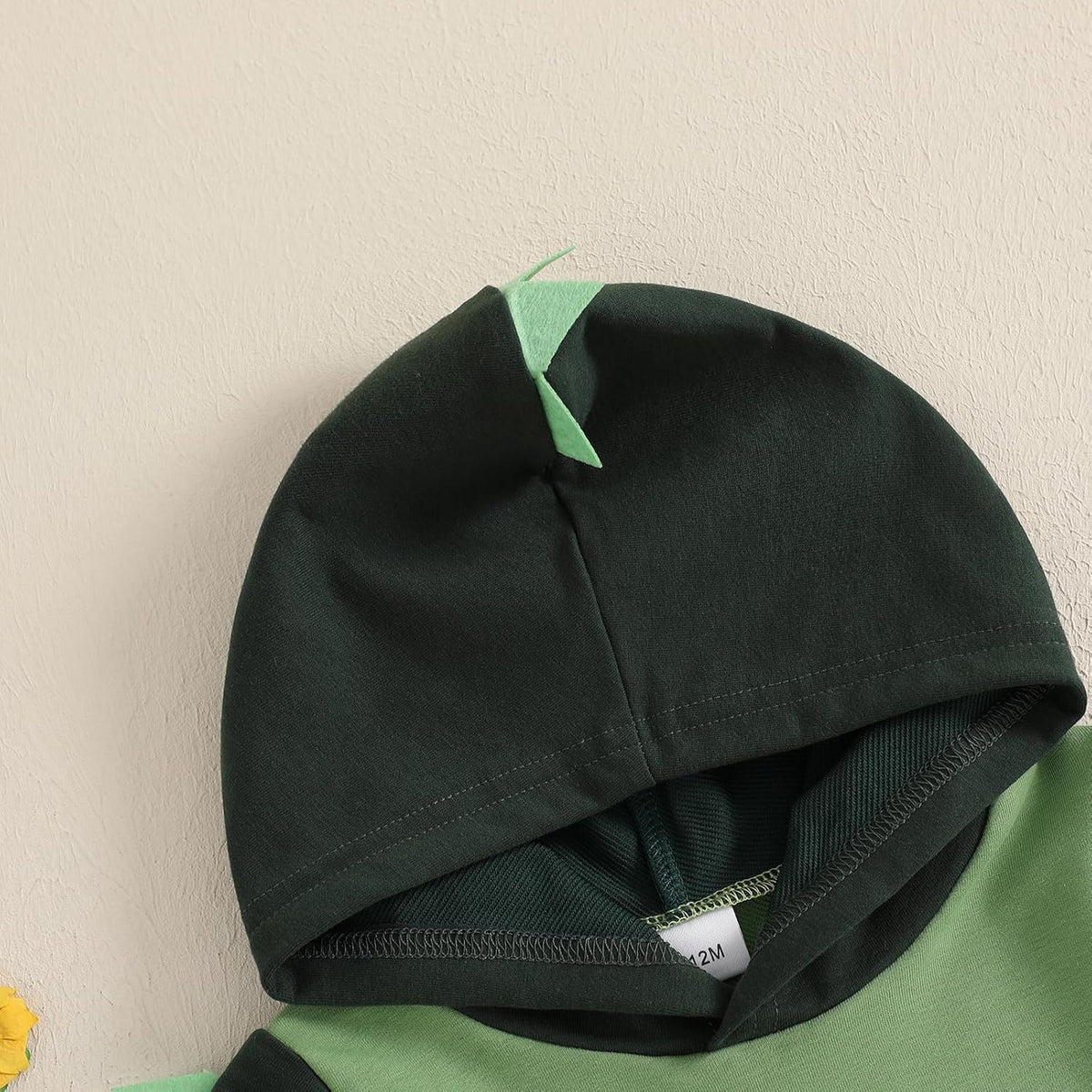 Toddler Baby Boy Summer Hooded Outfit Contrast Color Short Sleeve T Shirt Top Elastic Shorts Summer