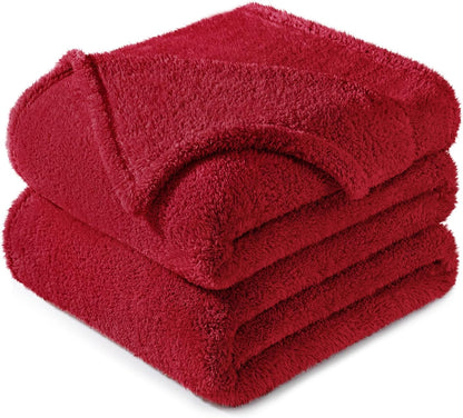 Exclusivo Mezcla King Size Flannel Fleece Blanket, Super Soft Velvet Plush Bed Blanket, Fuzzy Cozy