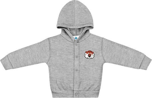 Creative Knitwear College Baby Snap Hooded Jacket - Team Logo, Multiple Colors, for Boys & Girls