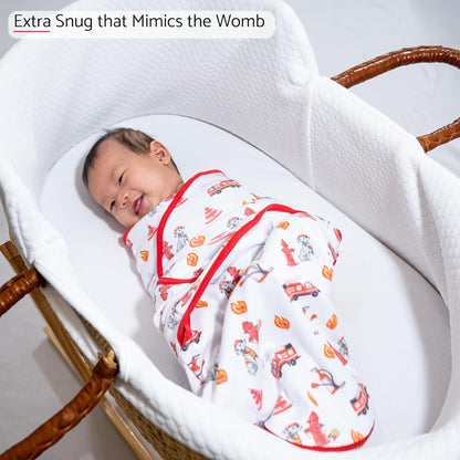 LollyBanks Baby Swaddles, 100% Organic Cotton Swaddle for Newborns Boys and Girls, 3-6 Months