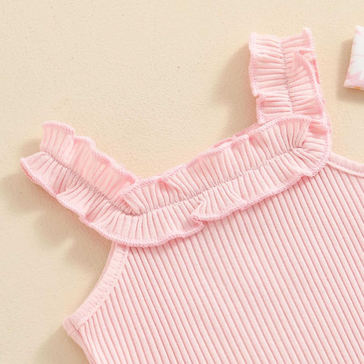 fhutpw Baby Girl Clothes Summer Cute Outfits 3 6 12 18 Months Spaghetti Strap Romper & Floarl